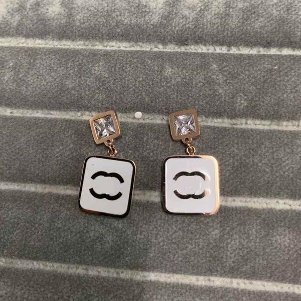 2021 classic design white rose gold color dangle & chandelier stainless steel earings earrings for women party wedding hoop with logo wholes, Silver
2021 classic design white rose gold color dangle & chandelier stainless steel earings earrings for women party wedding hoop with logo wholes, Silver