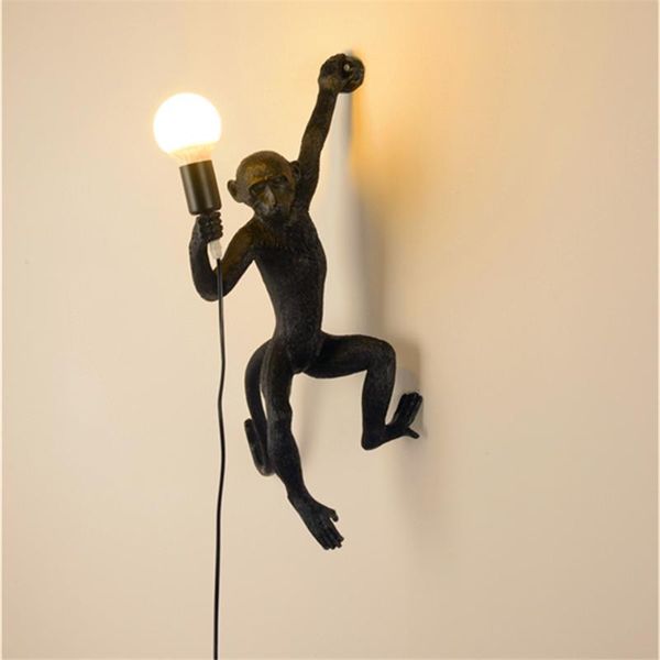 modern e27 led wall lamps for restaurant cafe lights aisle resin monkey lamp outdoor sconce light fixtures home decor
modern e27 led wall lamps for restaurant cafe lights aisle resin monkey lamp outdoor sconce light fixtures home decor