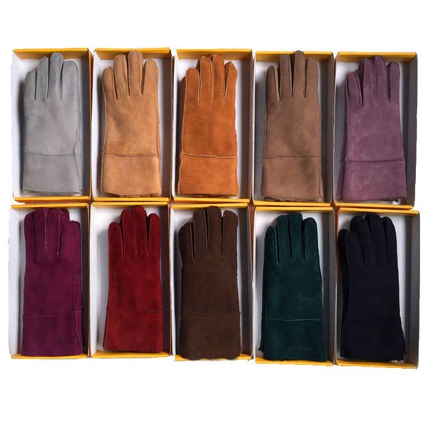 gloves women' leather gloves, sheepskin fur integrated warm and windproof fashion five finger frosted, Blue;gray
gloves women' leather gloves, sheepskin fur integrated warm and windproof fashion five finger frosted, Blue;gray