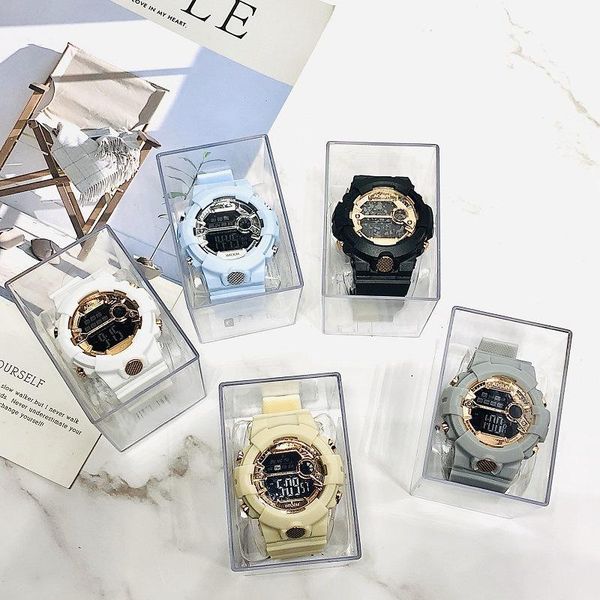 wristwatches the korean version sports night light electronic watch students multi-functional climbing table inswind summer diving, Slivery;brown
wristwatches the korean version sports night light electronic watch students multi-functional climbing table inswind summer diving, Slivery;brown