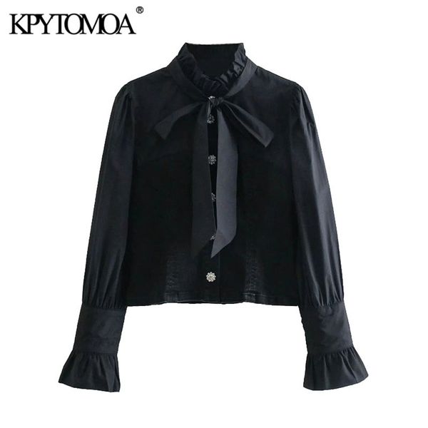 women fashion with bow tie patchwork denim cropped blouses long sleeve button-up female shirts chic 210420, White
women fashion with bow tie patchwork denim cropped blouses long sleeve button-up female shirts chic 210420, White