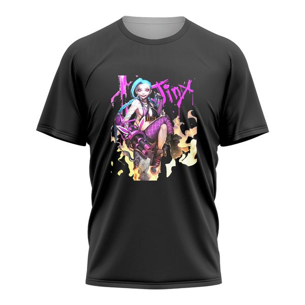 anime character t-shirt 3d printing t-shirt arcane lol t-shirt men and women casual o-neck street casual loose fashion hip-hop top, White;black
anime character t-shirt 3d printing t-shirt arcane lol t-shirt men and women casual o-neck street casual loose fashion hip-hop top, White;black