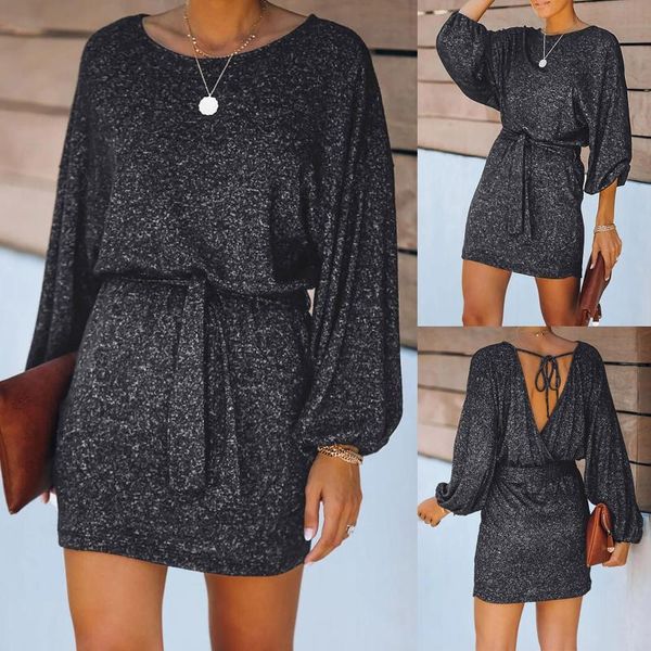 casual dresses 4# womens sashes bag hip backless dress bodycon mesh sheer puff sleeve spring mini slim stretch ladies, Black;gray
casual dresses 4# womens sashes bag hip backless dress bodycon mesh sheer puff sleeve spring mini slim stretch ladies, Black;gray