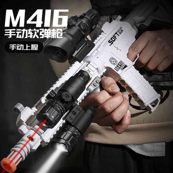 98k soft bullet children's toy gun simulated boy eating chicken equipment assault rifle full set manual 416
98k soft bullet children's toy gun simulated boy eating chicken equipment assault rifle full set manual 416
