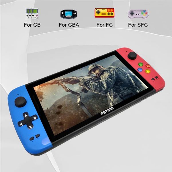 retro game for gba sfc gb 7-inch ips screen 128-bit 3000 handheld player support 64gb portable console players
retro game for gba sfc gb 7-inch ips screen 128-bit 3000 handheld player support 64gb portable console players
