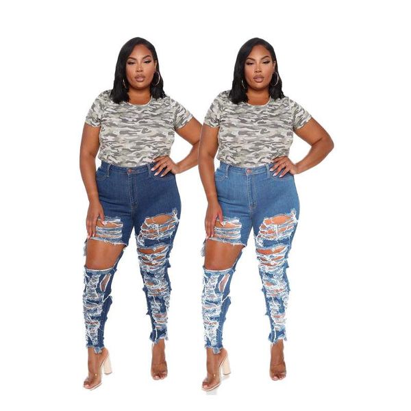 women's jeans 2021 autumn foreign trade high-waist independent stand plus size ripped stretch, Blue
women's jeans 2021 autumn foreign trade high-waist independent stand plus size ripped stretch, Blue