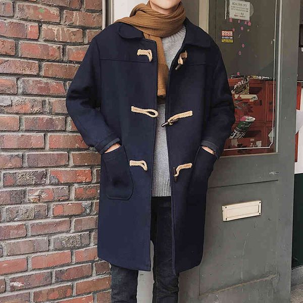 men's jackets long solid color trench coat for korean men fashions clothes of large dimensions horn buttons to long autumn jackets man, Black;brown
men's jackets long solid color trench coat for korean men fashions clothes of large dimensions horn buttons to long autumn jackets man, Black;brown