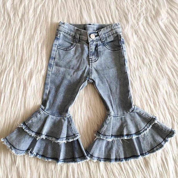 arrival teenages winter denim pants fashion girl double ruffles jeans wholesale children trousers, Blue
arrival teenages winter denim pants fashion girl double ruffles jeans wholesale children trousers, Blue