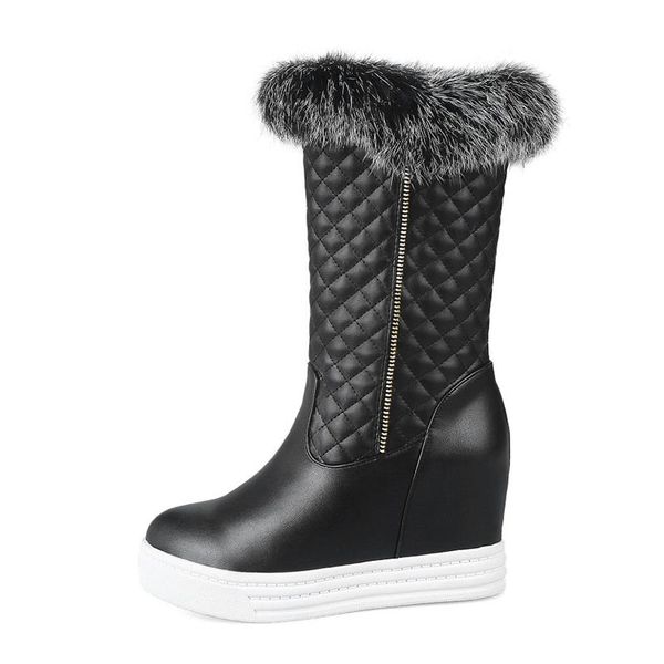 boots tuyoki 4 colors thick bottom winter warm mid calf fur wedges outdoor casual shoes woman daily long size 34-441 cxb2, Black
boots tuyoki 4 colors thick bottom winter warm mid calf fur wedges outdoor casual shoes woman daily long size 34-441 cxb2, Black