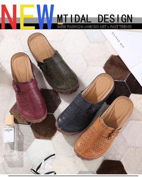 slippers 2021 european and american female car line non-slip lightweight flower thick-soled baotou sandals, Black
slippers 2021 european and american female car line non-slip lightweight flower thick-soled baotou sandals, Black