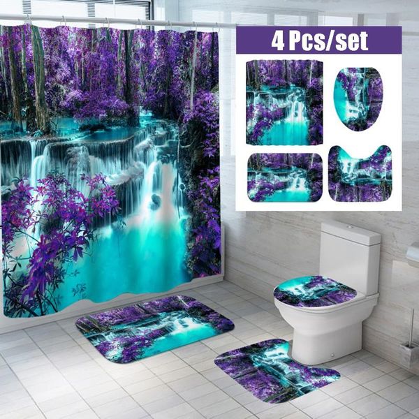 landscape falls shower curtain hooks waterproof polyester curtains in the bathroom decoration products
landscape falls shower curtain hooks waterproof polyester curtains in the bathroom decoration products