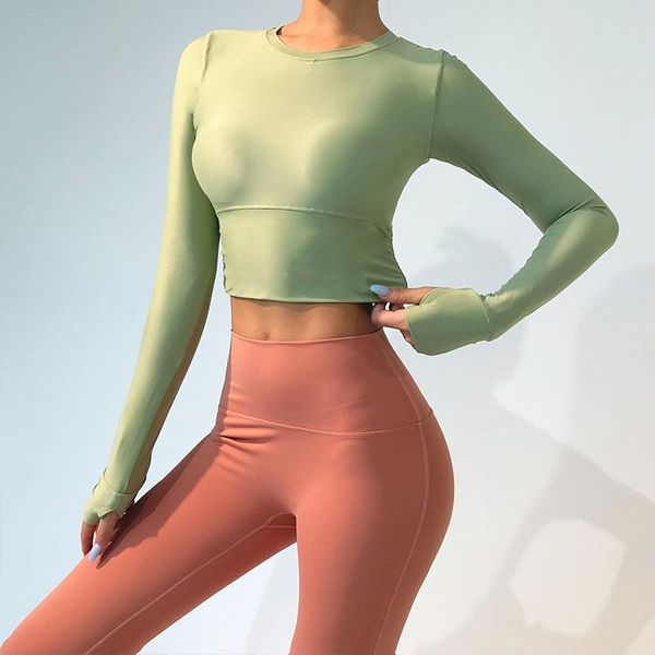 yoga outfits women long sleeve sport t shirts quick dry buttery soft fitness crop smooth workout running, White;red
yoga outfits women long sleeve sport t shirts quick dry buttery soft fitness crop smooth workout running, White;red