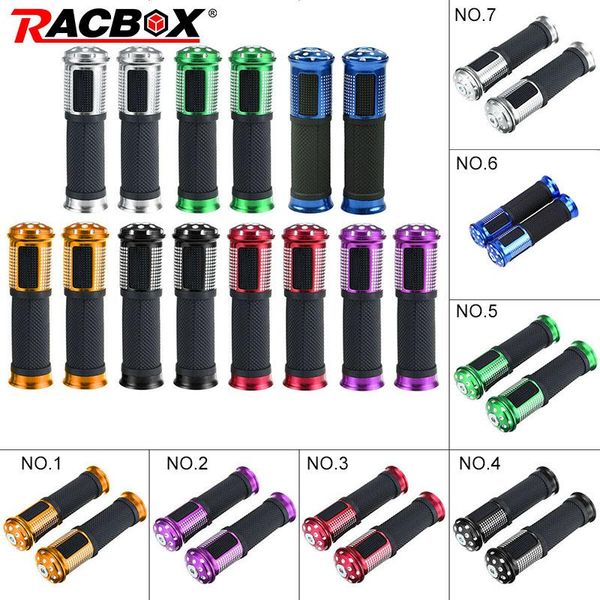 handlebars 2pcs 22mm motorcycle handlebar cover grips smooth cycling skid-proof silicone cnc machined aluminum bike handle bar end
handlebars 2pcs 22mm motorcycle handlebar cover grips smooth cycling skid-proof silicone cnc machined aluminum bike handle bar end
