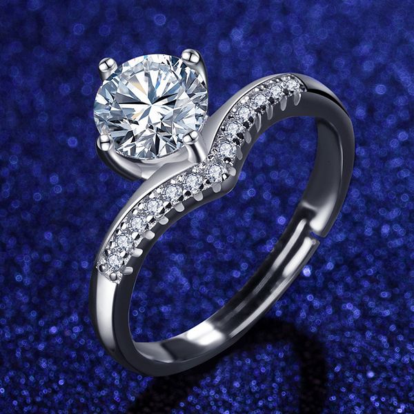 tiktok net red live direct zircon, imitation sier, mullite female , crown wedding ring, diamond ring., Silver
tiktok net red live direct zircon, imitation sier, mullite female , crown wedding ring, diamond ring., Silver