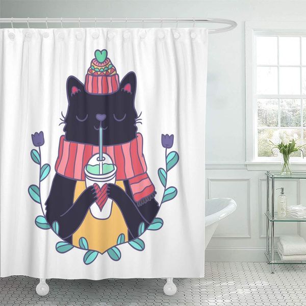 shower curtain blue funny cute cartoon merry christmas cat in knitted shower curtains sets with 12 hooks 72 x 78 inches
shower curtain blue funny cute cartoon merry christmas cat in knitted shower curtains sets with 12 hooks 72 x 78 inches