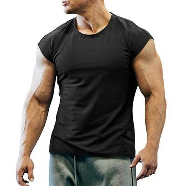 men' tank summer fashion men vest sleeveless round neck muscle t shirt tee fitness gym sports casual blouse, White;black
men' tank summer fashion men vest sleeveless round neck muscle t shirt tee fitness gym sports casual blouse, White;black