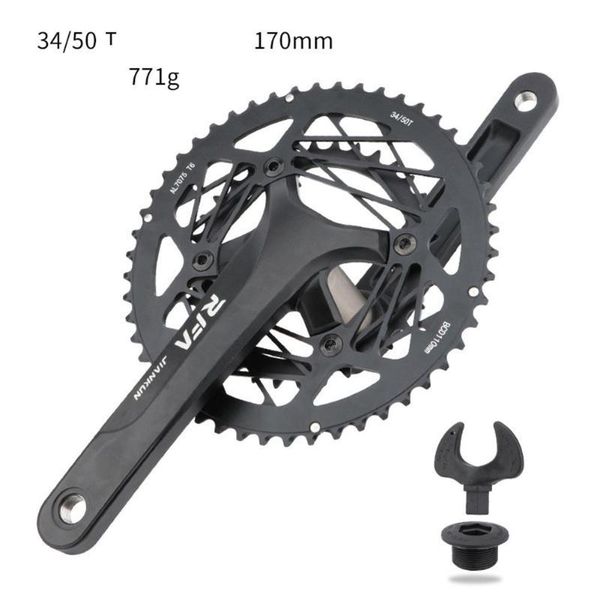 bike heels & chainwheels rfa road crank 34/50t double disc sprocket 22 speed 105 kit racing parts bicycle accessories
bike heels & chainwheels rfa road crank 34/50t double disc sprocket 22 speed 105 kit racing parts bicycle accessories