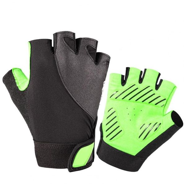 pair gloves reflective anti-slip wear resistant half finger mtb cycling for gym road bicycle non-slip, Black
pair gloves reflective anti-slip wear resistant half finger mtb cycling for gym road bicycle non-slip, Black