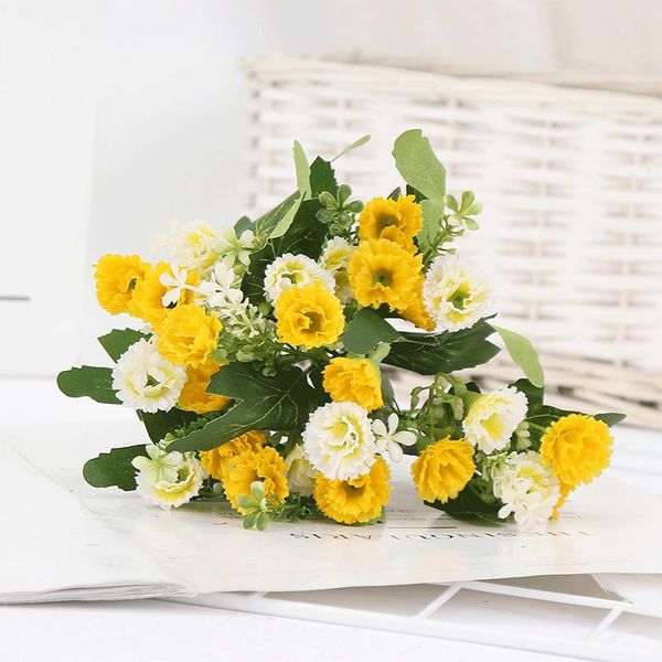 1bunch artificial peony rose flowers romantic carnation diy fake silk floral for wedding party home christmas decoration decorative & wreath
1bunch artificial peony rose flowers romantic carnation diy fake silk floral for wedding party home christmas decoration decorative & wreath