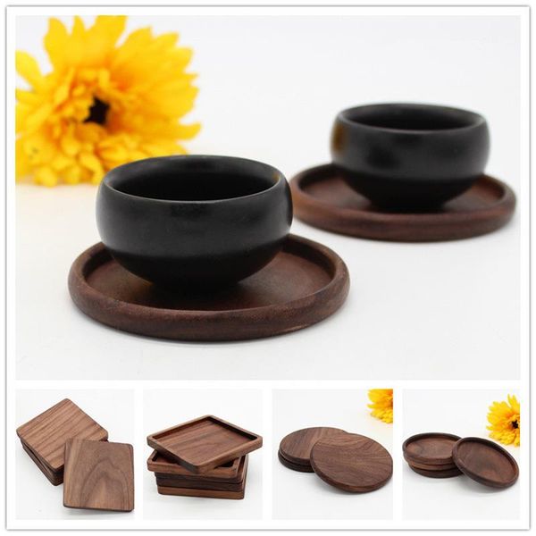 mats & pads 1pc black walnut wooden coasters cup bowl pad mat coffee tea teapot drink household square round
mats & pads 1pc black walnut wooden coasters cup bowl pad mat coffee tea teapot drink household square round