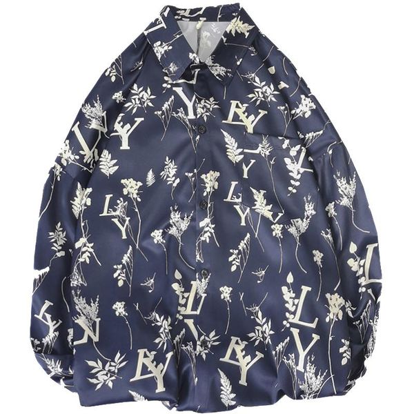 men's casual shirts 2021 european and american court style retro totem printed silk slip satin fabric shirt for men handsome loose larg, White;black
men's casual shirts 2021 european and american court style retro totem printed silk slip satin fabric shirt for men handsome loose larg, White;black