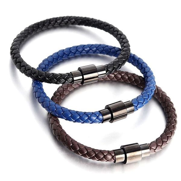 tennis 2021 trendy leather men bracelet stainless steel clasp 3 ccolors handmade braided for women jewelry, Golden;silver
tennis 2021 trendy leather men bracelet stainless steel clasp 3 ccolors handmade braided for women jewelry, Golden;silver