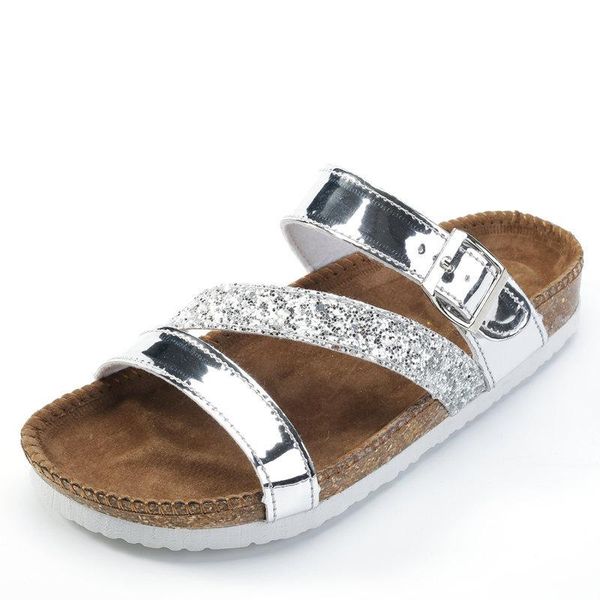 slippers summer women flip flops 2021 flat shoes roman beach sandals, Black