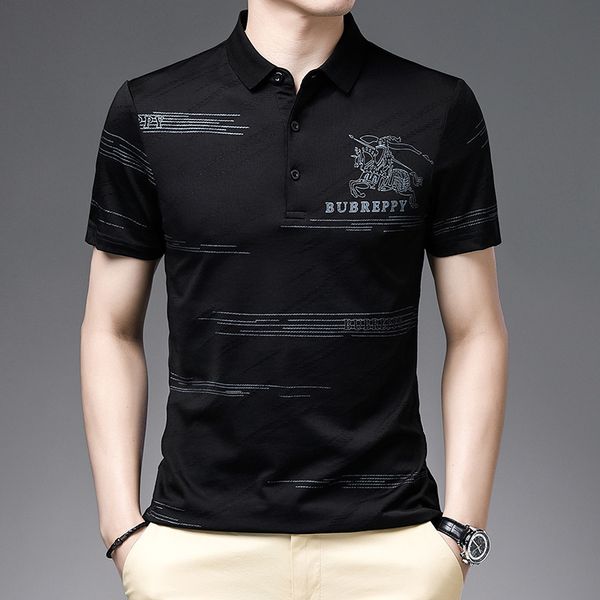 fashion polo shirt 2021 summer short sleeve lapel thin casual horse stripe t-shirt for men, White;black
fashion polo shirt 2021 summer short sleeve lapel thin casual horse stripe t-shirt for men, White;black