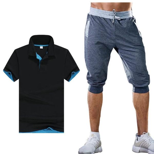 men's tracksuits casual sportswear summer two piece t-shirt brand crawler clothing shorts, Gray
men's tracksuits casual sportswear summer two piece t-shirt brand crawler clothing shorts, Gray