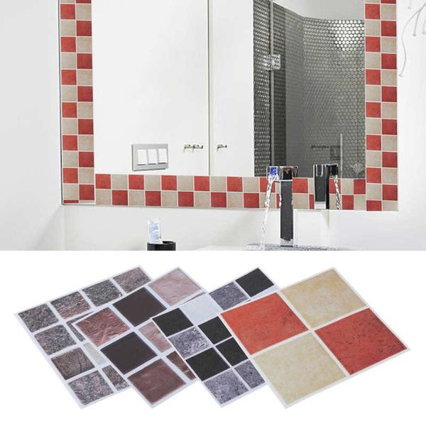 wall stickers 18pcs mosaic tile transfer bathroom kitchen diy home(10cm*10cm) self-adhesive sticker mural
wall stickers 18pcs mosaic tile transfer bathroom kitchen diy home(10cm*10cm) self-adhesive sticker mural