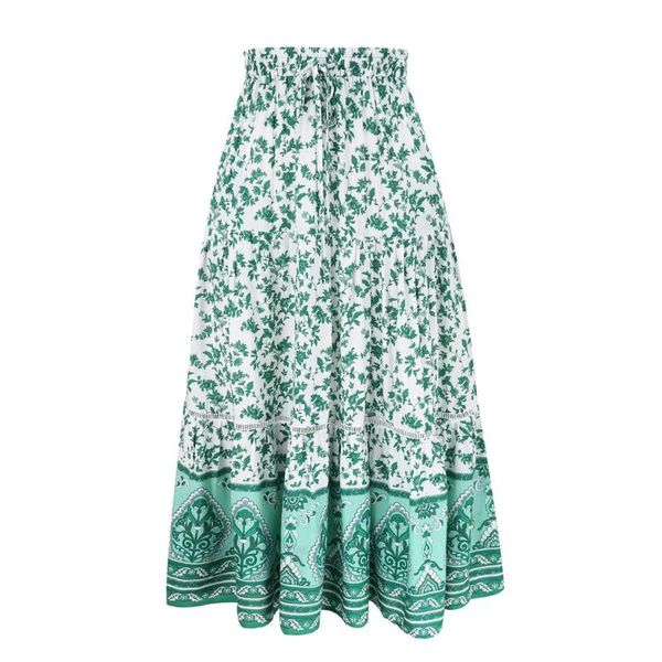 holiday skirts bohemian floral print women skirt female a-line long vintage summer ladies lace up pockets, Black
holiday skirts bohemian floral print women skirt female a-line long vintage summer ladies lace up pockets, Black