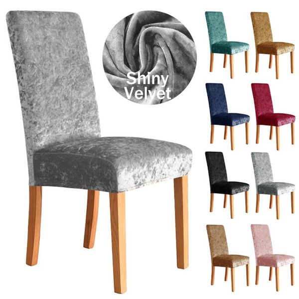 chair covers 1/2/4/6 pcs shiny fabric cover for dining room kitchen wedding banquet spandex stretch exquisite seat case
chair covers 1/2/4/6 pcs shiny fabric cover for dining room kitchen wedding banquet spandex stretch exquisite seat case