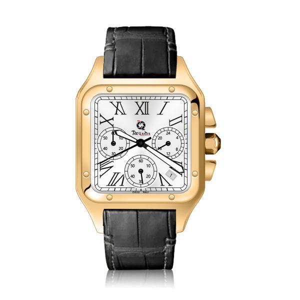 men's automatic mechanical watch requin santo gold stainless steel case leather strap w2sa six-hand calendar sapphire dial fa268w, Slivery;brown
men's automatic mechanical watch requin santo gold stainless steel case leather strap w2sa six-hand calendar sapphire dial fa268w, Slivery;brown