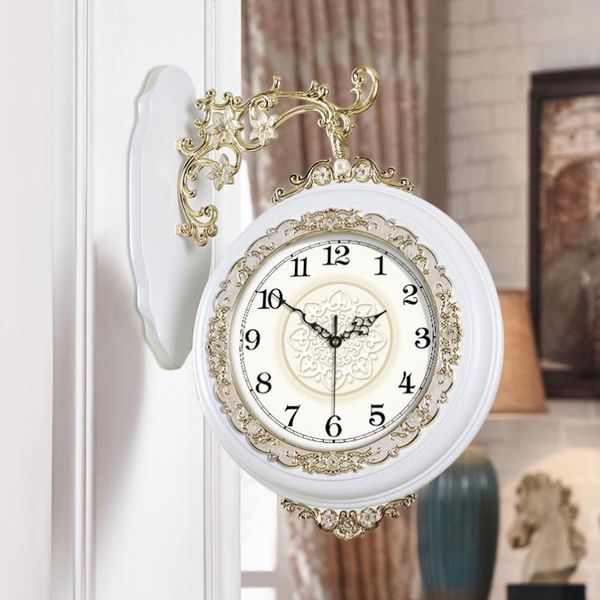 wall clocks clock 3d large solid wood metal double-side home decor silent american style living room horloge gift
wall clocks clock 3d large solid wood metal double-side home decor silent american style living room horloge gift