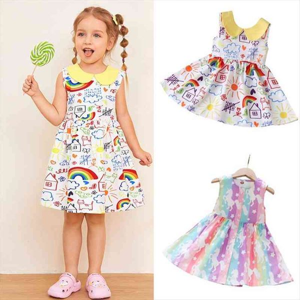 girls summer childrens western girl dresses style vest princess baby sleeveless unicorn party and wedding, Red;yellow
girls summer childrens western girl dresses style vest princess baby sleeveless unicorn party and wedding, Red;yellow
