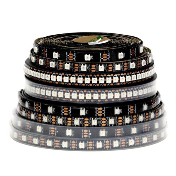 strips 1m/5m ws2812b led strip 30/60/144 pixels/leds/m ws2812 smart rgb light black/white pcb ip30/65/67 dc5v
strips 1m/5m ws2812b led strip 30/60/144 pixels/leds/m ws2812 smart rgb light black/white pcb ip30/65/67 dc5v