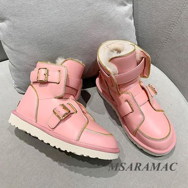 boots candy colors zipper border snow leather ladies motorcycle fashion all-match sweet short, Black
boots candy colors zipper border snow leather ladies motorcycle fashion all-match sweet short, Black