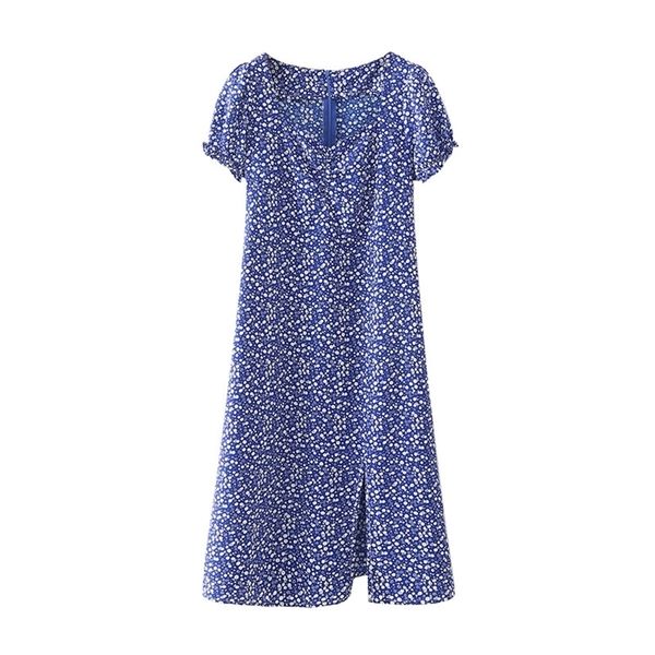puwd sweet women o neck straight dress summer fashion ladies chinese style female blue printed 210522, Black;gray
puwd sweet women o neck straight dress summer fashion ladies chinese style female blue printed 210522, Black;gray