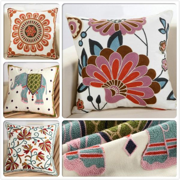 18inch 45cm embroidered luxurious home decorative sofa backrest cushion cover ethnic style car seat office nap chair pillow case cushion/dec
18inch 45cm embroidered luxurious home decorative sofa backrest cushion cover ethnic style car seat office nap chair pillow case cushion/dec