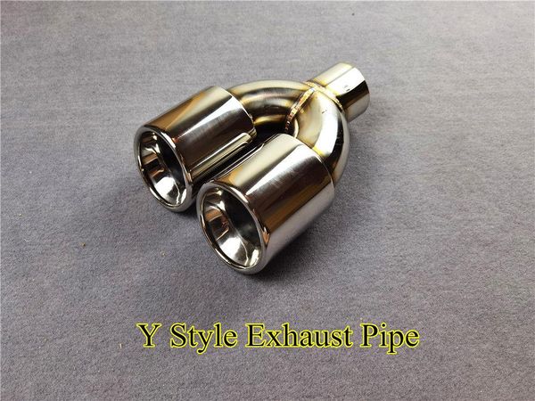 piece y style length equal double exhaust muffler pipe for universal 304 stainless steel car tail tips motorcycle system
piece y style length equal double exhaust muffler pipe for universal 304 stainless steel car tail tips motorcycle system
