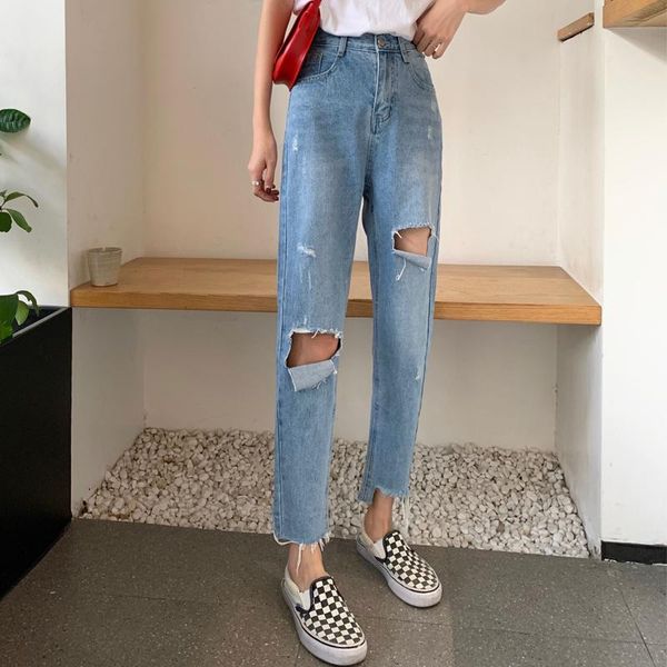 women's jeans denim pants vintage high waist mom pocket straight casual loose boyfriend jean femme for women, Blue
women's jeans denim pants vintage high waist mom pocket straight casual loose boyfriend jean femme for women, Blue