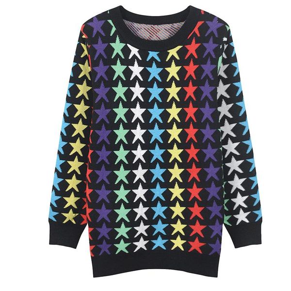 women's sweaters women sweater slim fit star jacquard knitted pullovers color block geometric pattern long sleeve jumper autumn winter, White;black
women's sweaters women sweater slim fit star jacquard knitted pullovers color block geometric pattern long sleeve jumper autumn winter, White;black