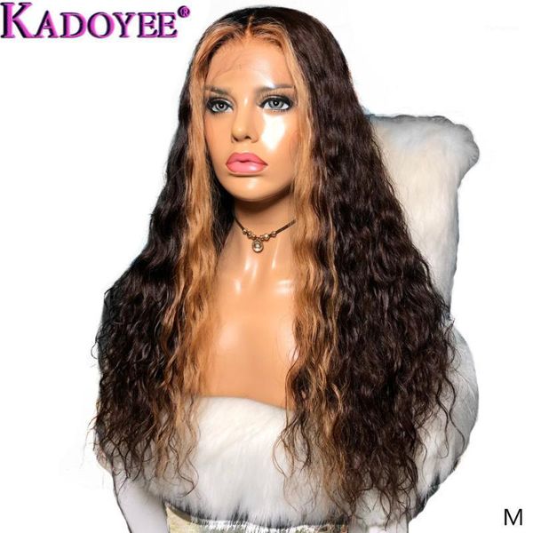 colored human hair wigs with highlights brazilian water wave wig 13x6 lace front pre-plucked remy for black women1, Black;brown
colored human hair wigs with highlights brazilian water wave wig 13x6 lace front pre-plucked remy for black women1, Black;brown