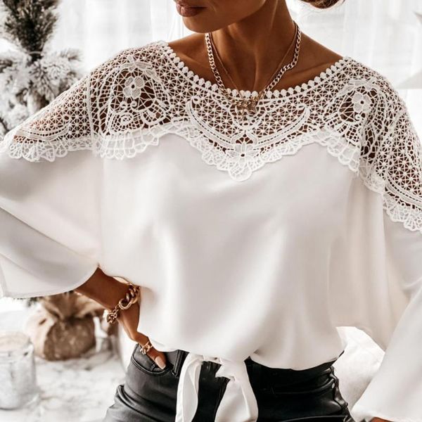 women's blouses & shirts 2021 crochet embroidery lace women autumn stitching white vintage s-2xl plus size ladies blusas
women's blouses & shirts 2021 crochet embroidery lace women autumn stitching white vintage s-2xl plus size ladies blusas