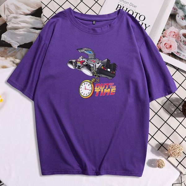 women's t-shirt out of the time back to future printing t shirt summer loose large size shirts short sleeve women, White
women's t-shirt out of the time back to future printing t shirt summer loose large size shirts short sleeve women, White