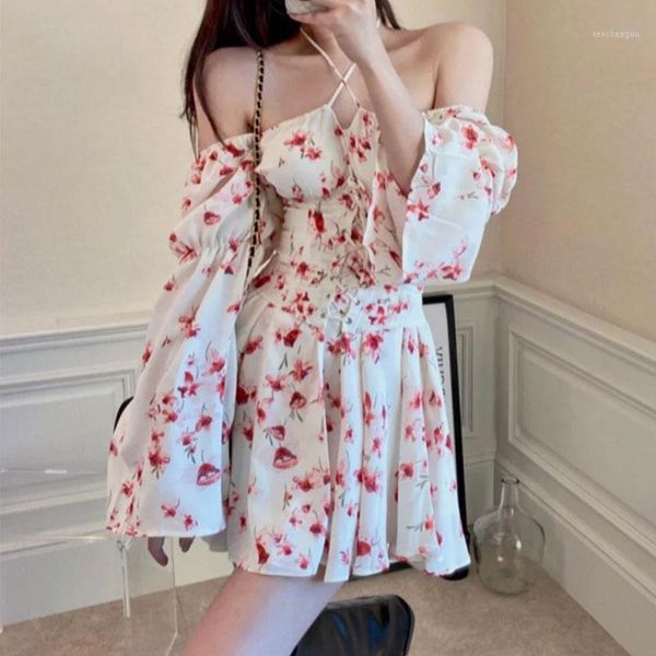 casual dresses y2k design retro mini dress female long sleeve elegant floral korean version office lady summer 2021, Black;gray
casual dresses y2k design retro mini dress female long sleeve elegant floral korean version office lady summer 2021, Black;gray