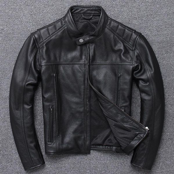 men's leather & faux genuine jacket men russian military european with removable handsome motorcycle short stand collar 2021, Black
men's leather & faux genuine jacket men russian military european with removable handsome motorcycle short stand collar 2021, Black