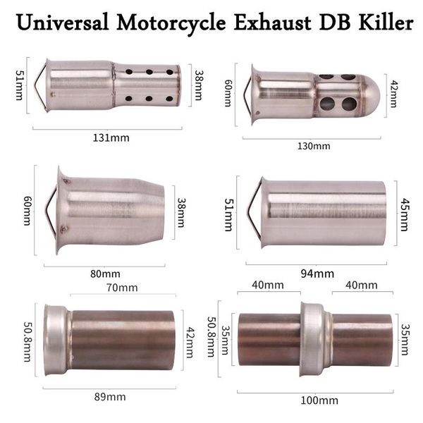 motorcycle exhaust system 51mm universal catalyst db killer reduce noise high torque at low muffler speed gas purification treatment
motorcycle exhaust system 51mm universal catalyst db killer reduce noise high torque at low muffler speed gas purification treatment