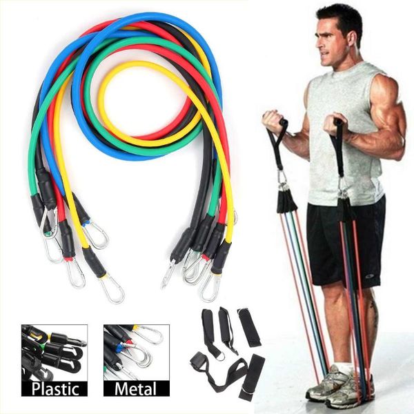 11pcs fitness pull rope resistance bands latex strength gym equipment home elastic exercises body workout
11pcs fitness pull rope resistance bands latex strength gym equipment home elastic exercises body workout