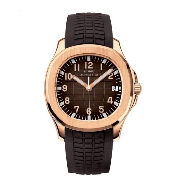 wristwatches fashion business men watches chronograph round waterproof sports automatic date luminous stainless steel quartz for mens, Slivery;brown
wristwatches fashion business men watches chronograph round waterproof sports automatic date luminous stainless steel quartz for mens, Slivery;brown